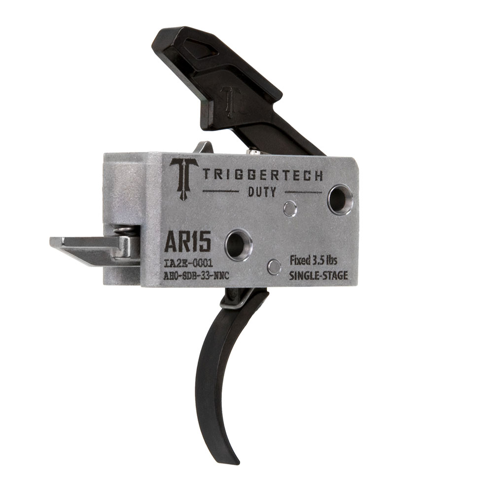AR-15 Duty Trigger Traditional Curved single-stage (3.5lbs)